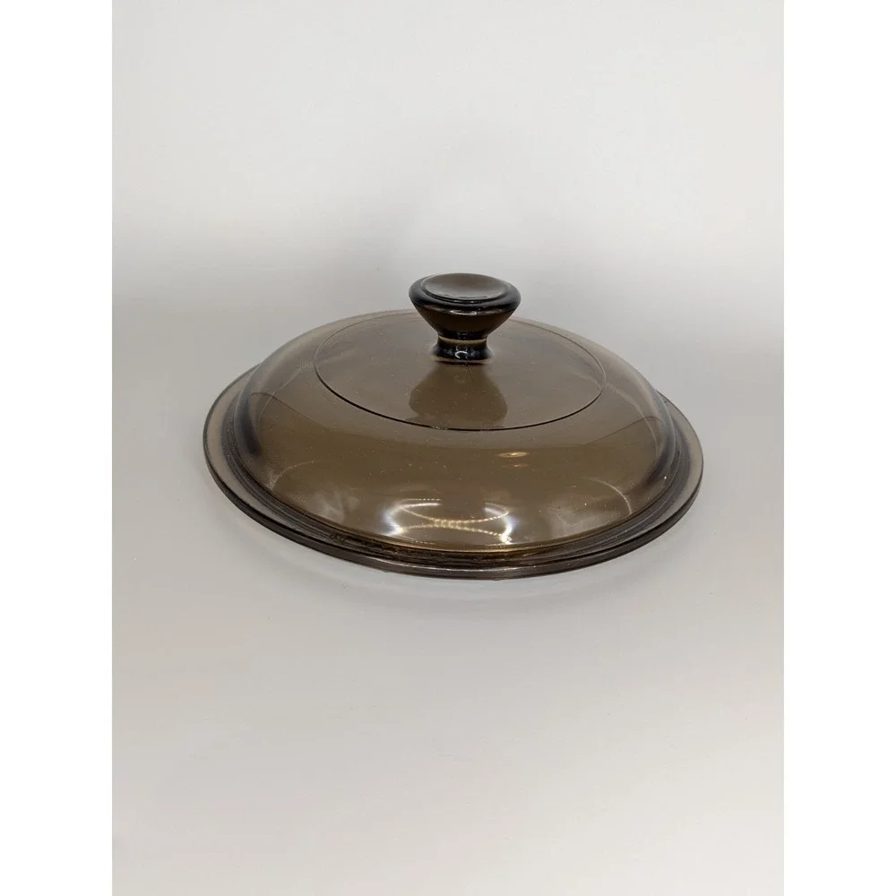 Pyrex Visions Amber Glass #623C Lid 1.5 Quart Casserole Dish REPLACEMENT 623-C